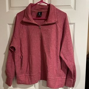 Nike zippered sweat jacket